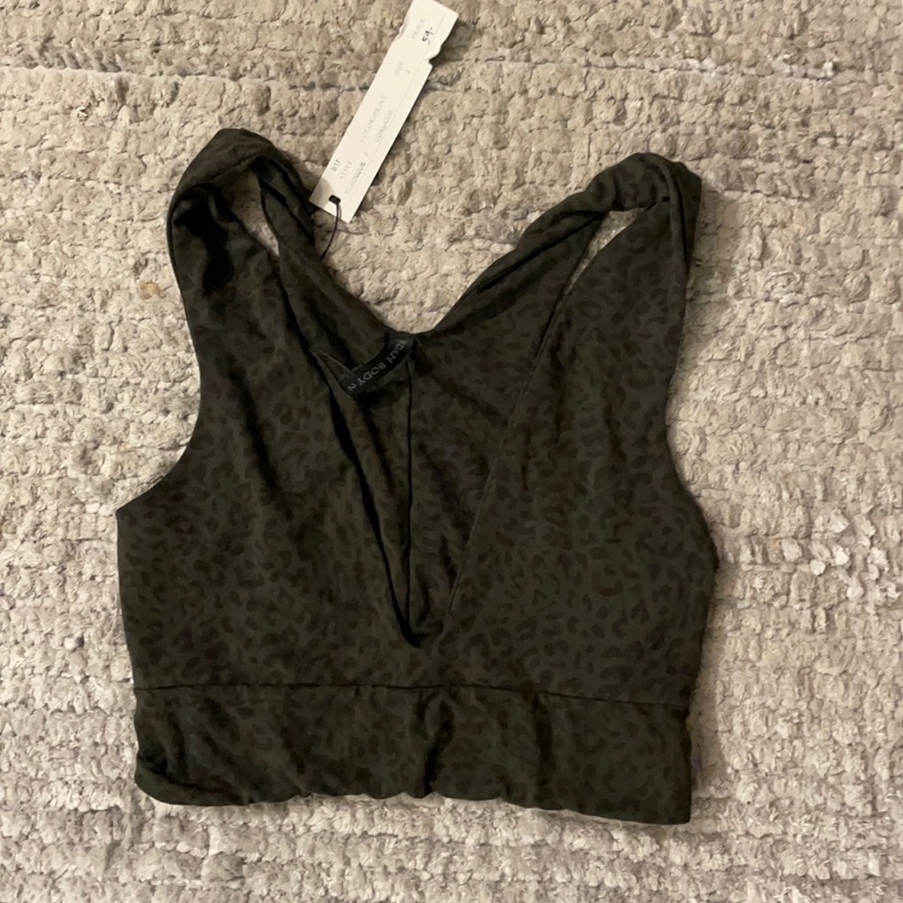Indah body body suit AND crop top